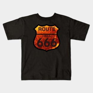 The road to Hell Kids T-Shirt